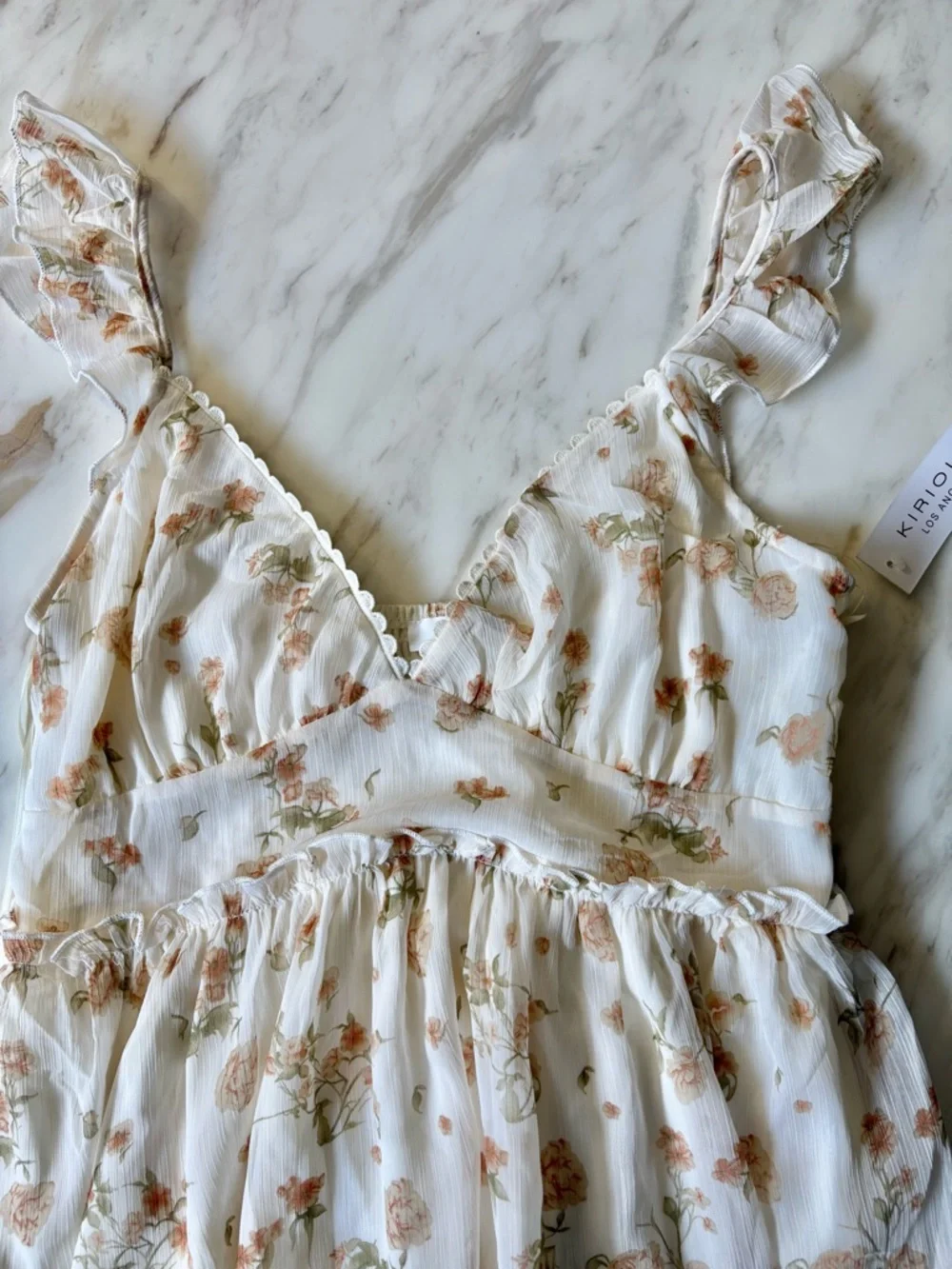 Ankle length flowy dress - Picture 4 of 6